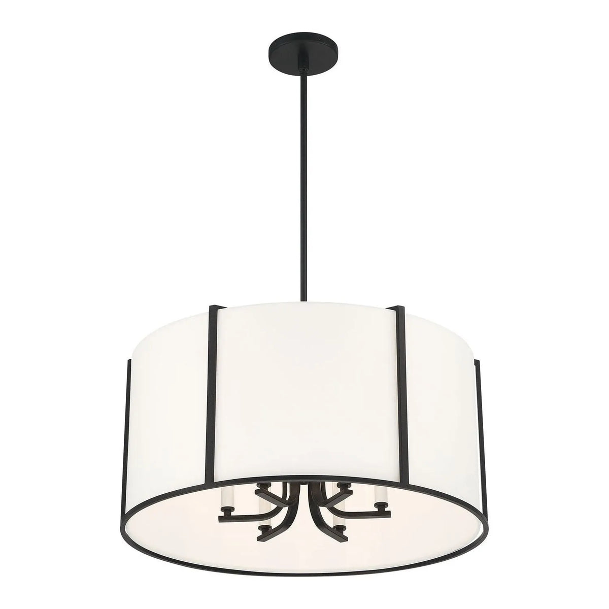 Crystorama - Carlyn Pendant - CAR-9201-BK | Montreal Lighting & Hardware