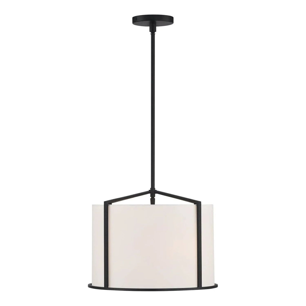 Crystorama - Carlyn Pendant - CAR-9204-BK | Montreal Lighting & Hardware