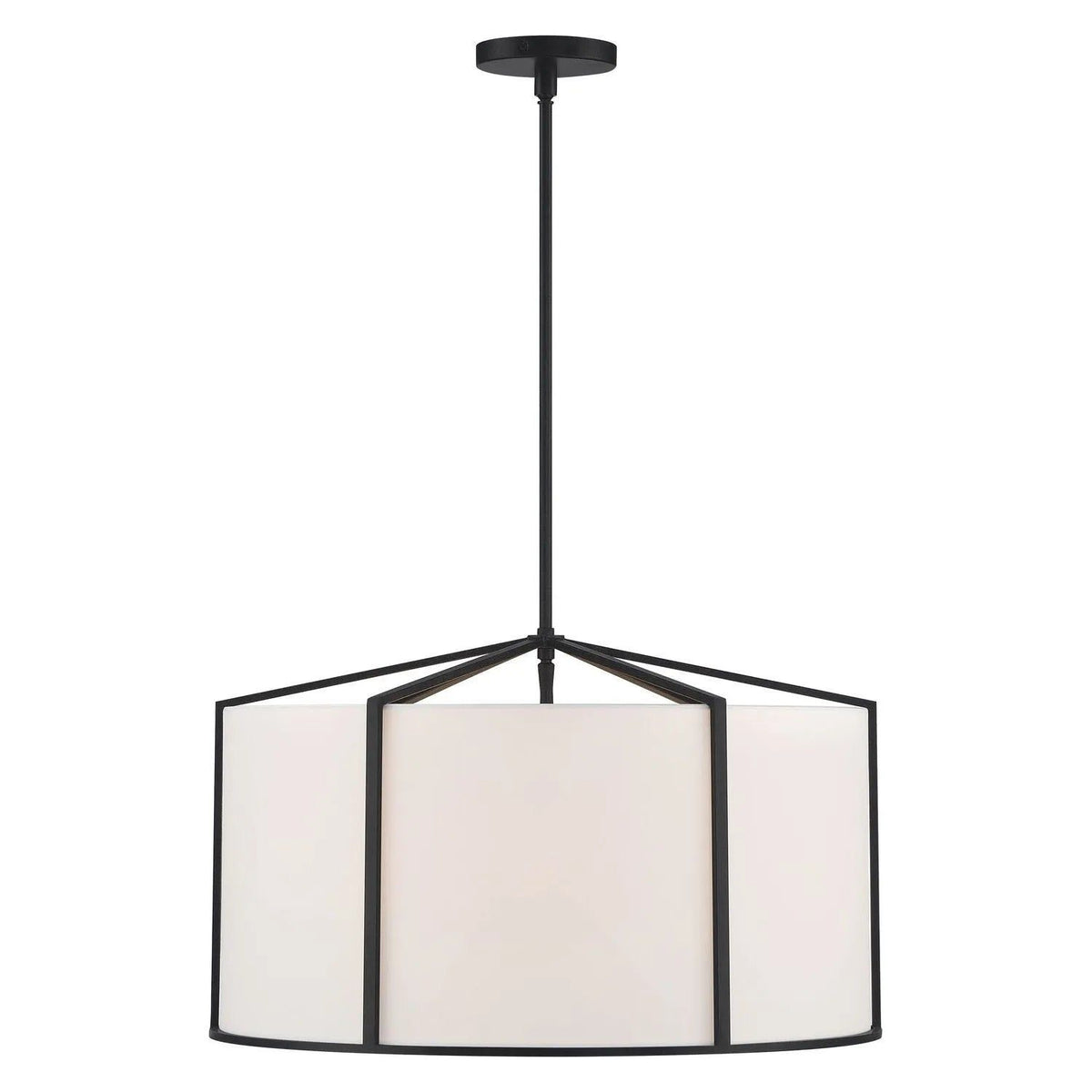 Crystorama - Carlyn Pendant - CAR-9206-BK | Montreal Lighting & Hardware