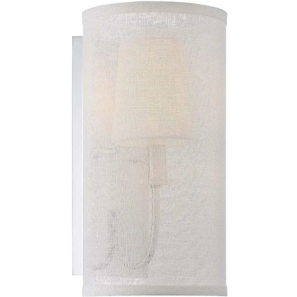 Crystorama - Culver One Light Wall Mount - 2291-PN | Montreal Lighting & Hardware