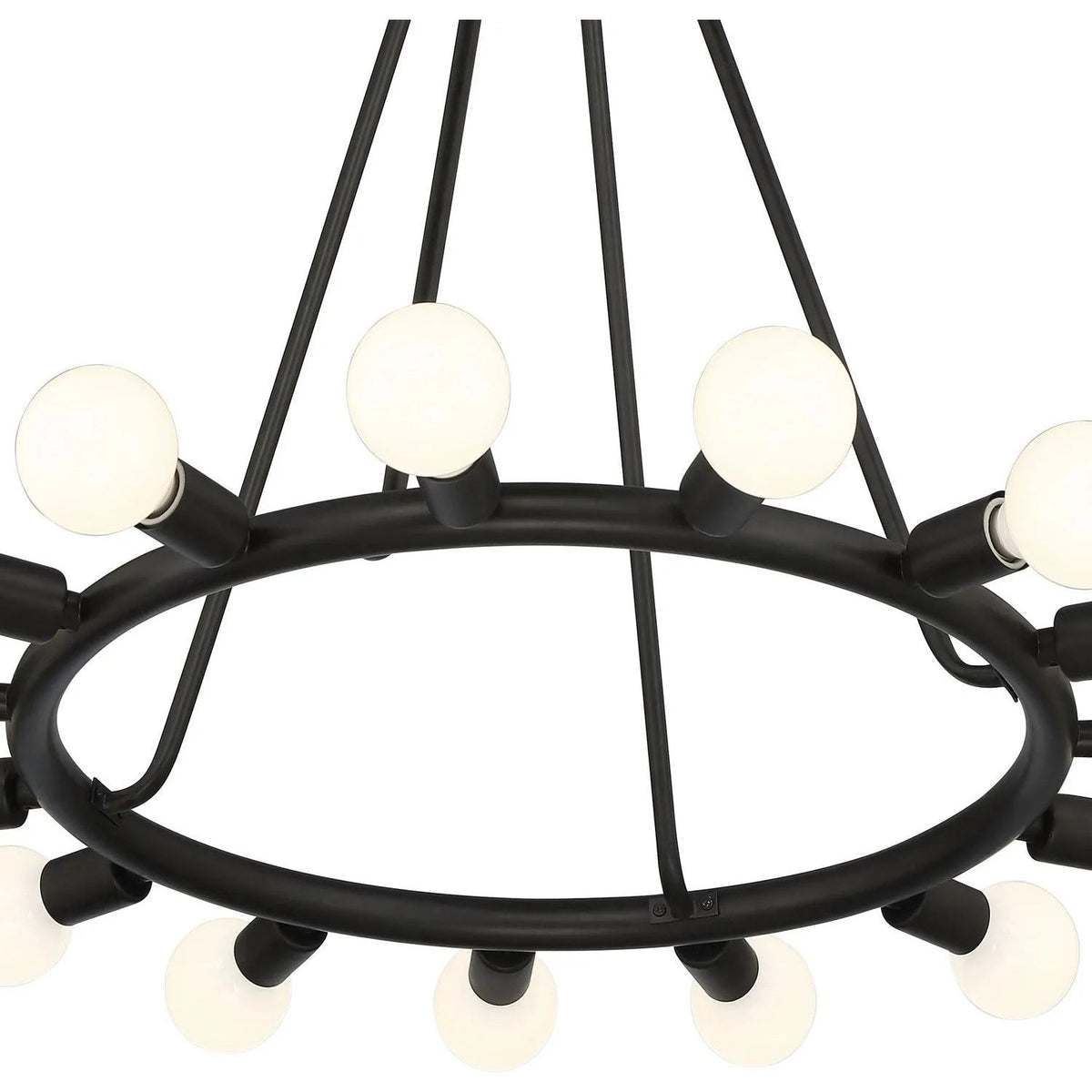 Crystorama - Dakota Chandelier - 9045-BK | Montreal Lighting & Hardware