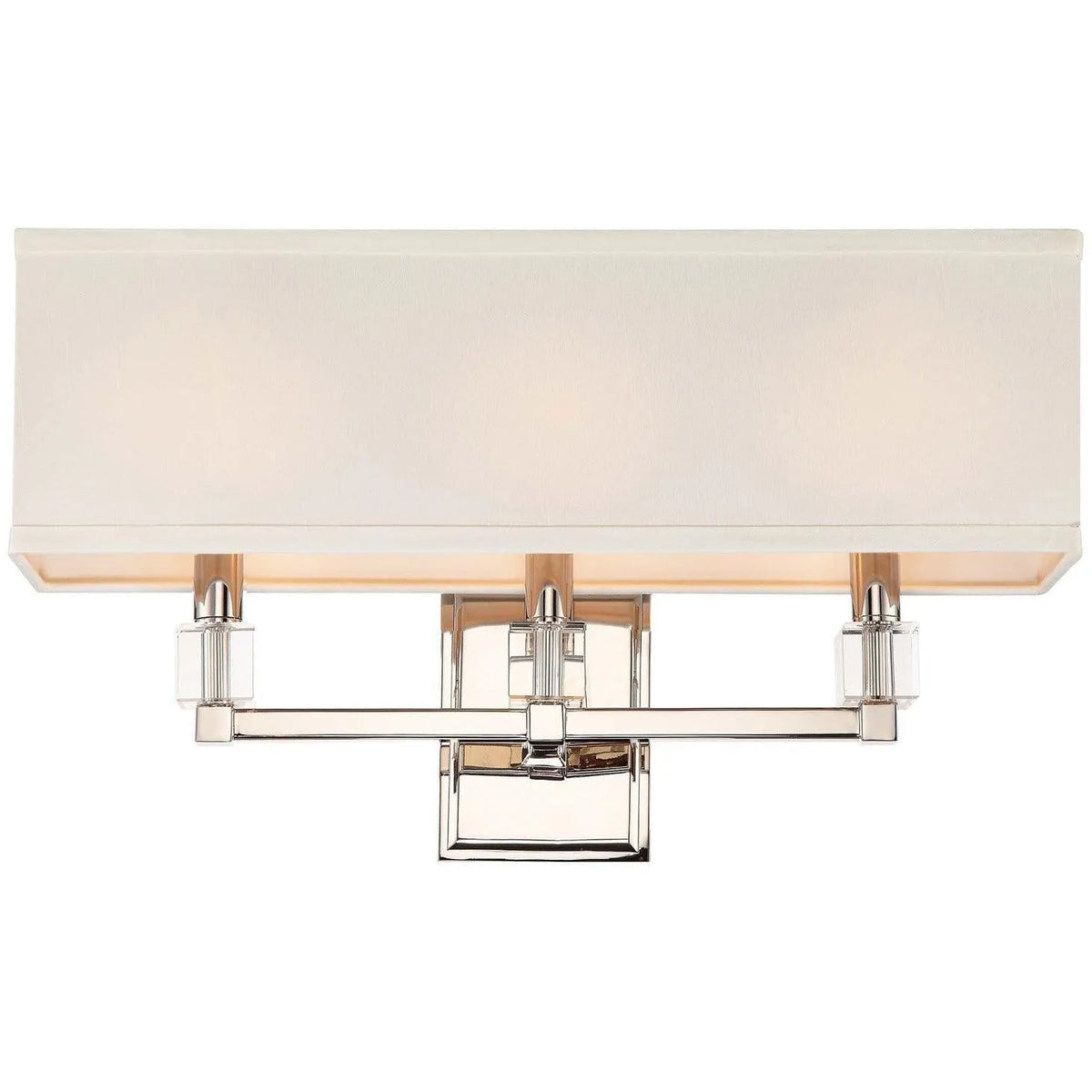 Crystorama - Dixon Three Light Bathroom Vanity - 8883-PN | Montreal Lighting & Hardware