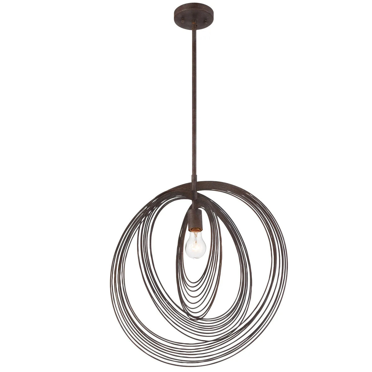 Crystorama - Doral Pendant - DOR-B7700-FB | Montreal Lighting & Hardware