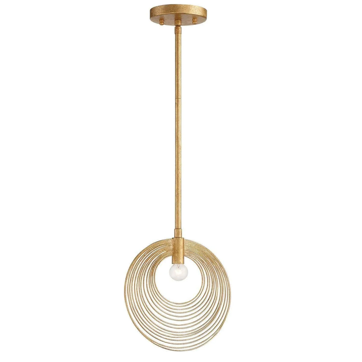 Crystorama - Doral Pendant - DOR-B7700-RG | Montreal Lighting & Hardware