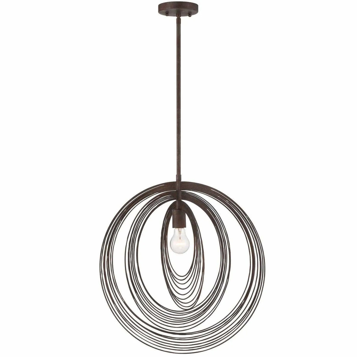 Crystorama - Doral Pendant - DOR-B7711-FB | Montreal Lighting & Hardware