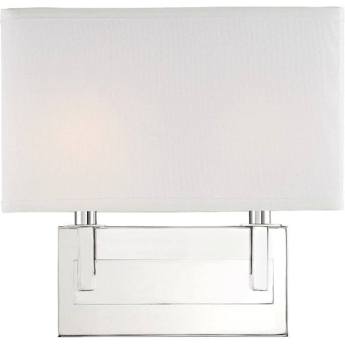 Crystorama - Durham Two Light Wall Mount - DUR-A3542-PN | Montreal Lighting & Hardware