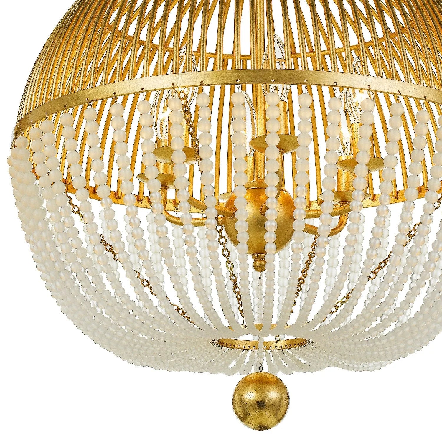 Crystorama - Duval Six Light Chandelier - DUV-626-GA | Montreal Lighting & Hardware