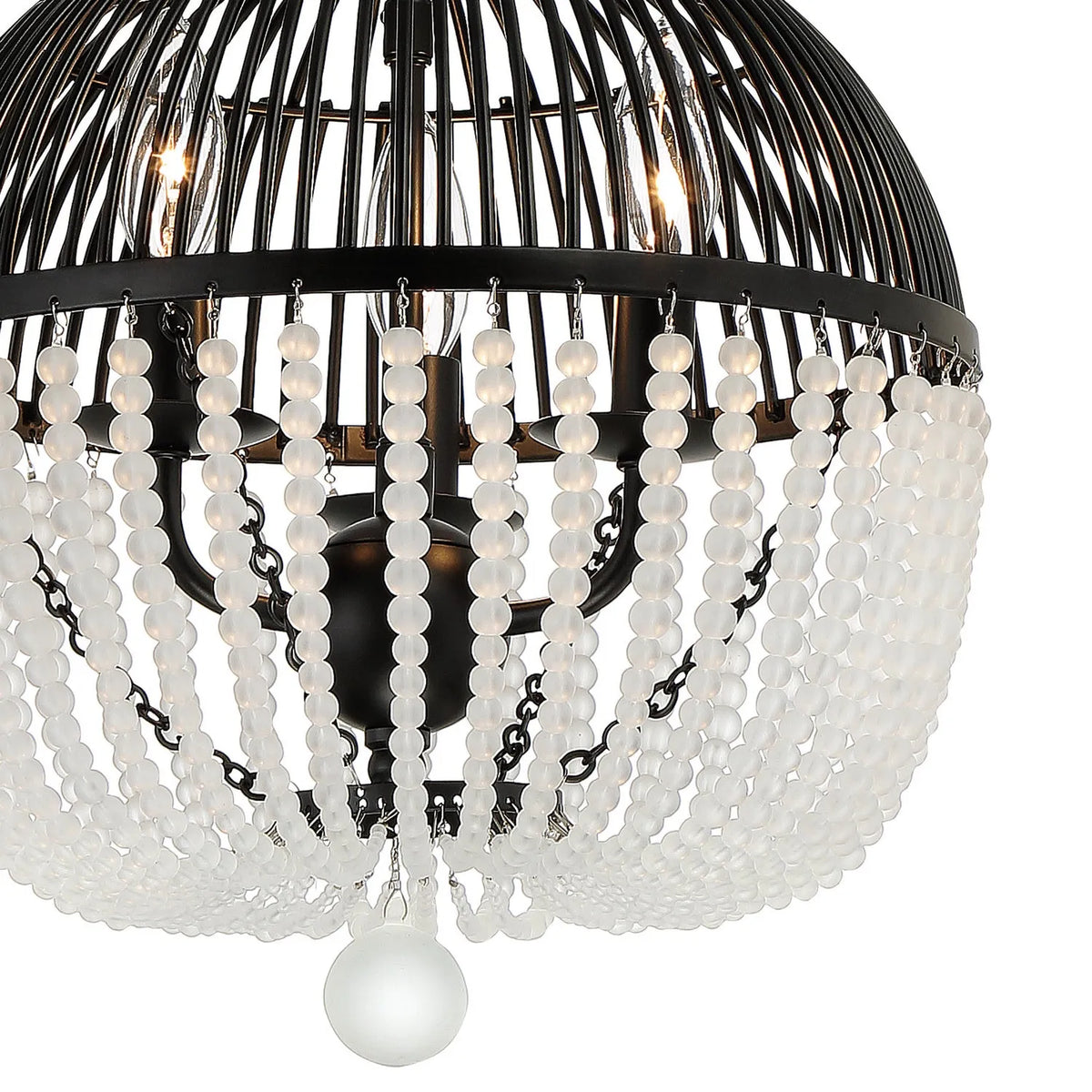 Crystorama - Duval Three Light Mini Chandelier - DUV-623-GA | Montreal Lighting & Hardware