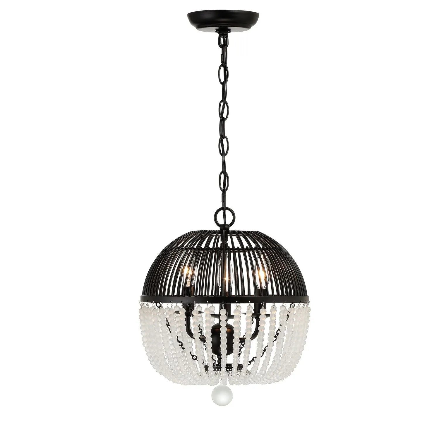 Crystorama - Duval Three Light Mini Chandelier - DUV-623-MK | Montreal Lighting & Hardware