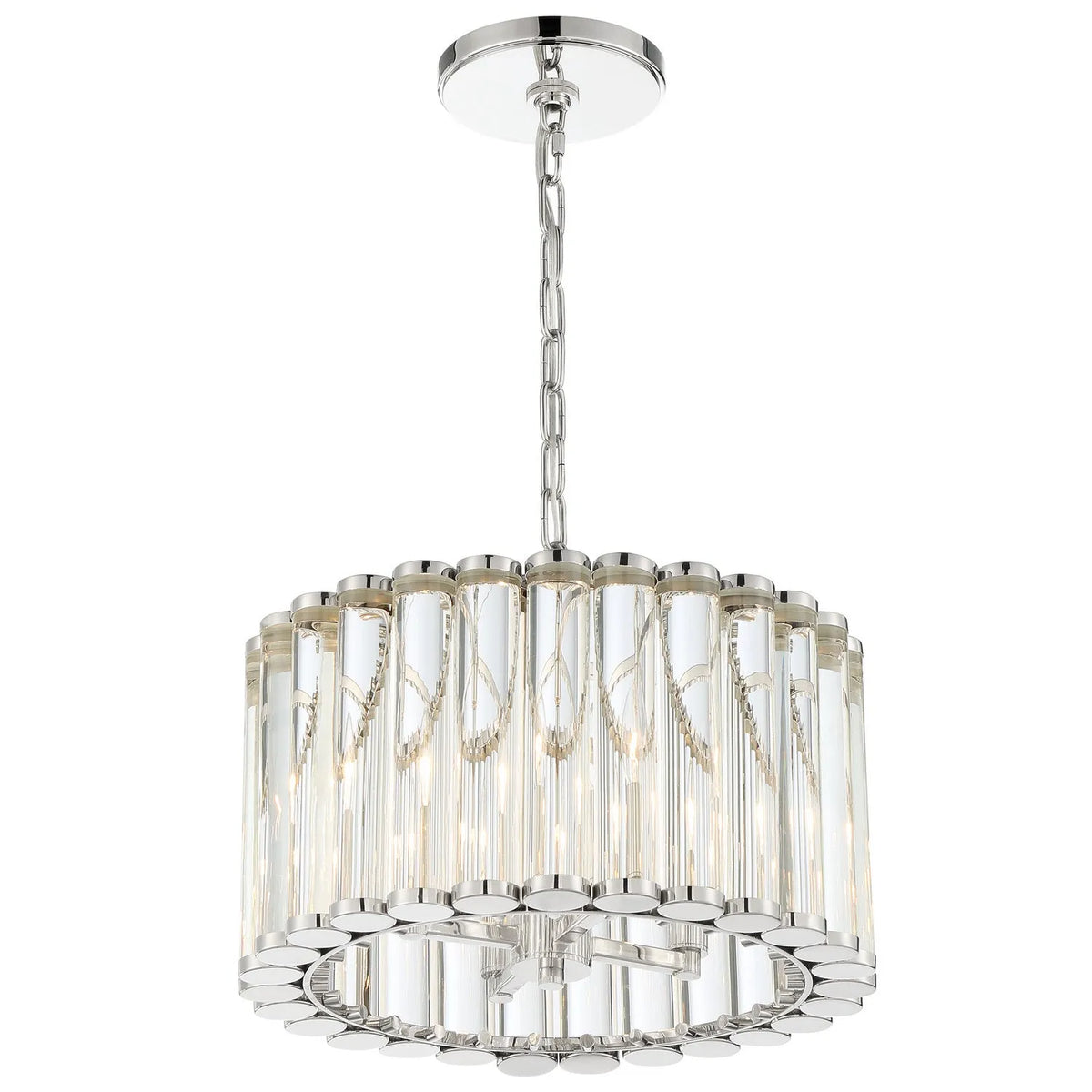 Crystorama - Elliot Pendant - ELL-B3004-PN | Montreal Lighting & Hardware