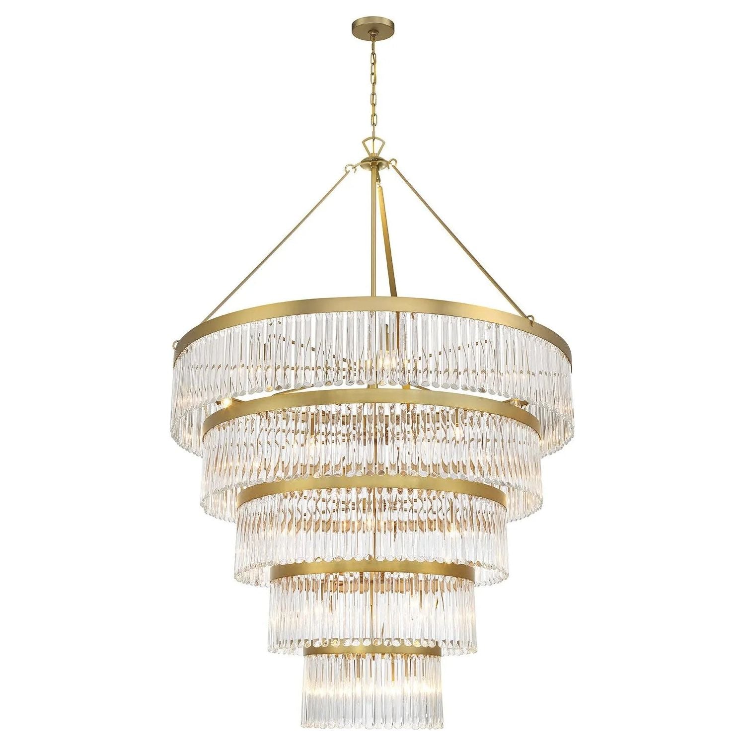 Crystorama - Emory Chandelier - EMO-5430-MG | Montreal Lighting & Hardware