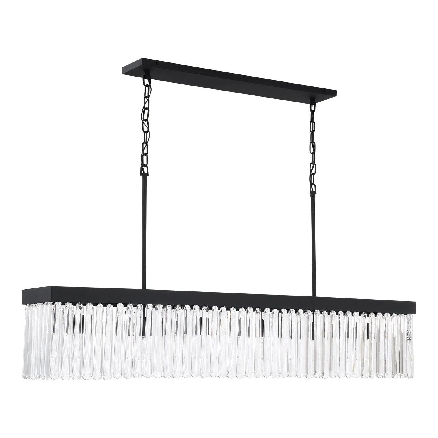 Crystorama - Emory Linear Chandelier - EMO-5407-BF | Montreal Lighting & Hardware