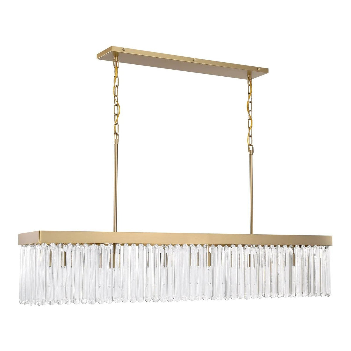 Crystorama - Emory Linear Chandelier - EMO-5407-BF | Montreal Lighting & Hardware