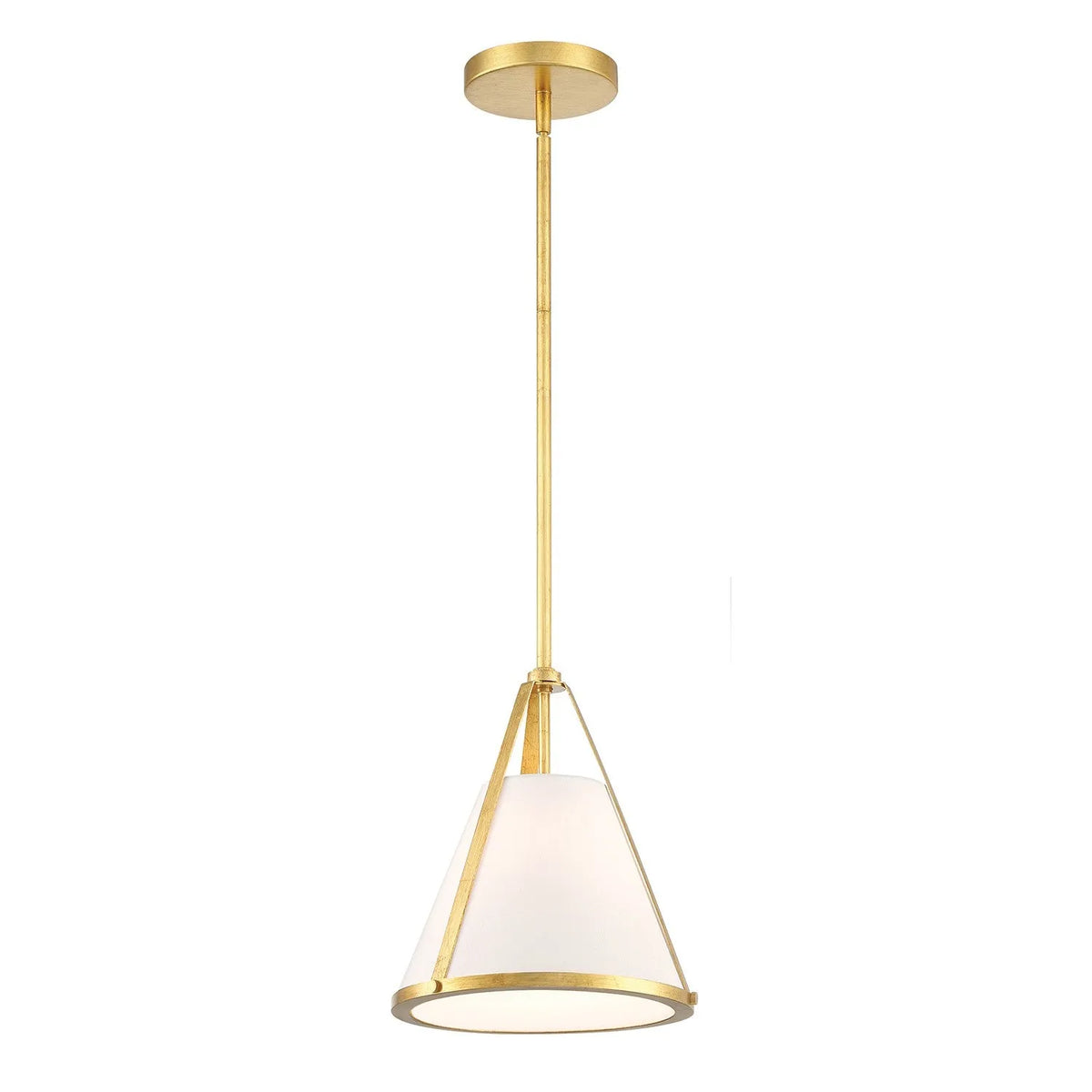 Crystorama - Fulton Pendant - FUL-900-GA | Montreal Lighting & Hardware