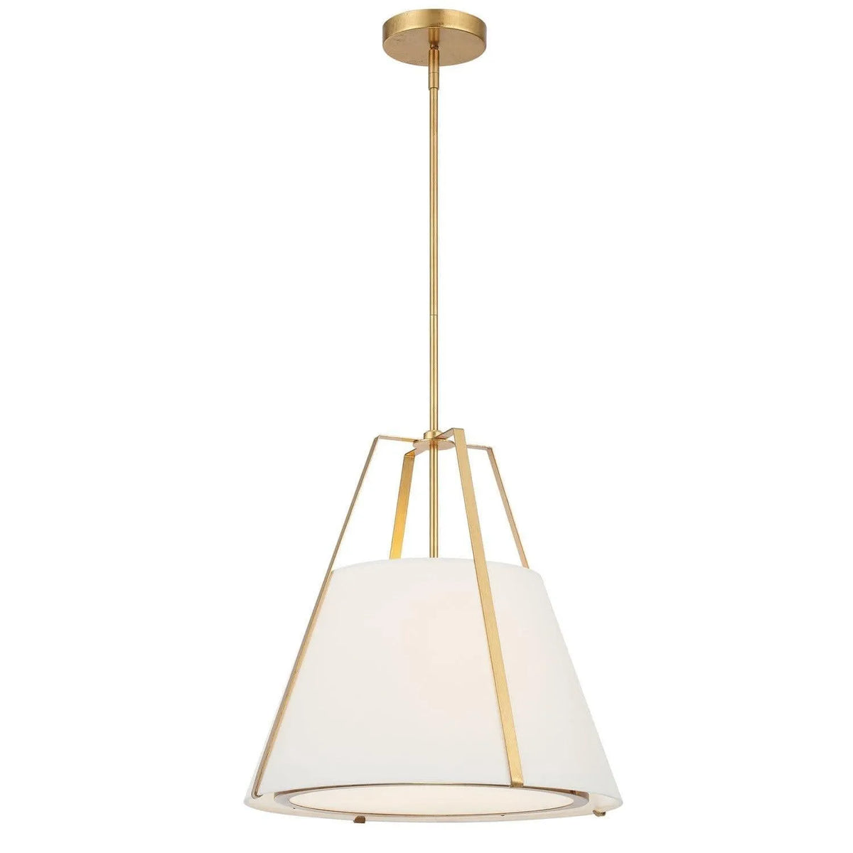 Crystorama - Fulton Pendant - FUL-904-GA | Montreal Lighting & Hardware