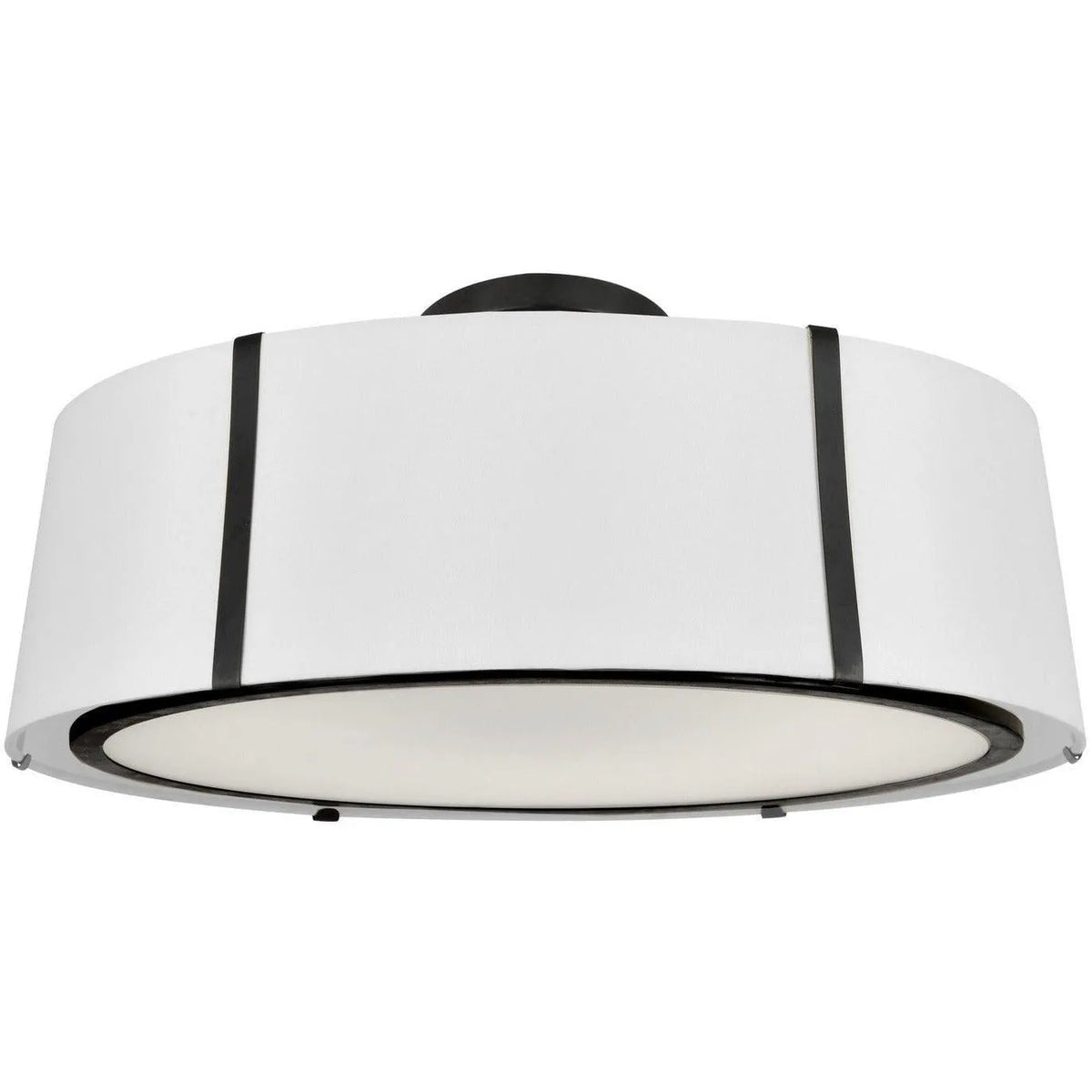 Crystorama - Fulton Six Light Ceiling Mount - FUL-907-BK_CEILING | Montreal Lighting & Hardware