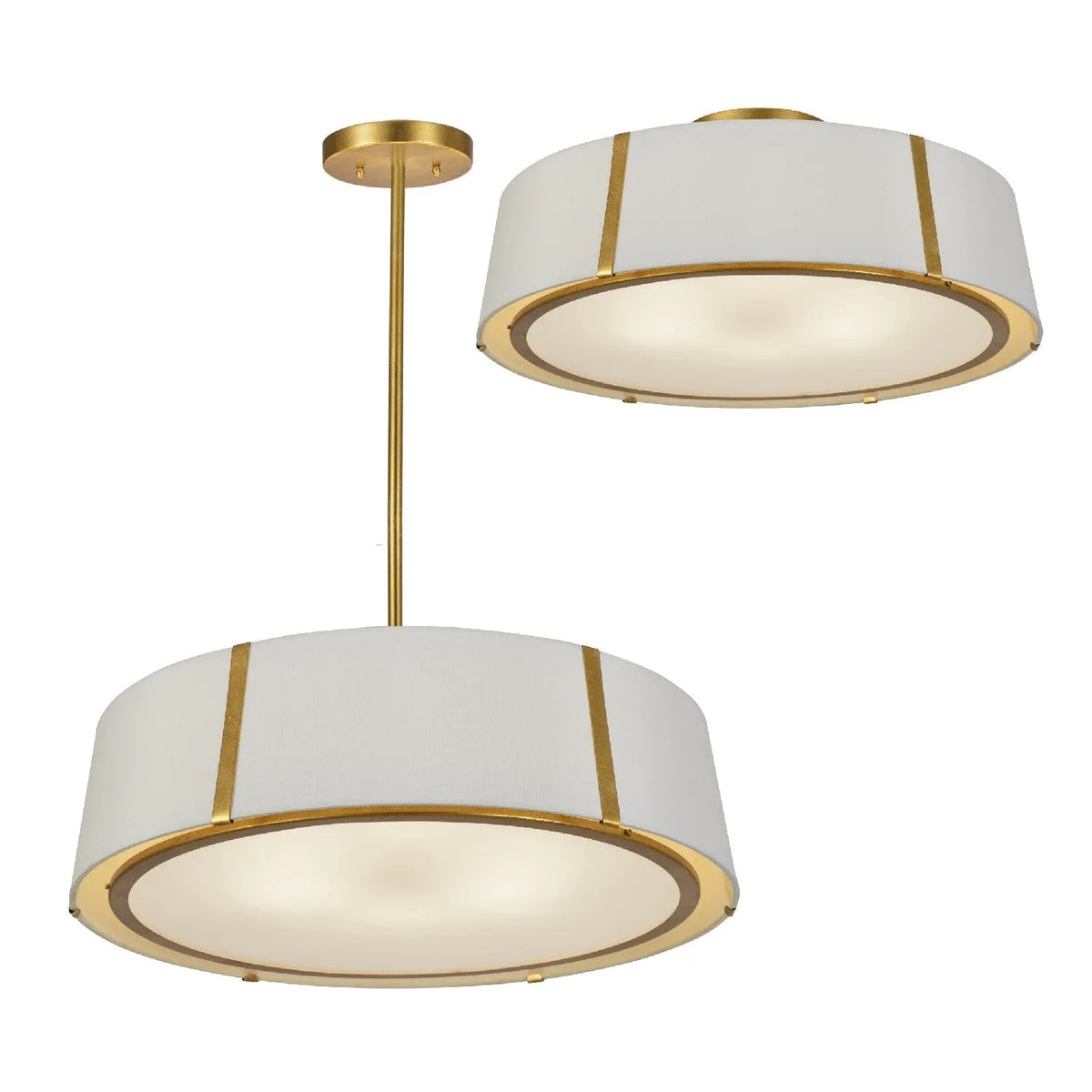 Crystorama - Fulton Six Light Ceiling Mount - FUL-907-BK_CEILING | Montreal Lighting & Hardware