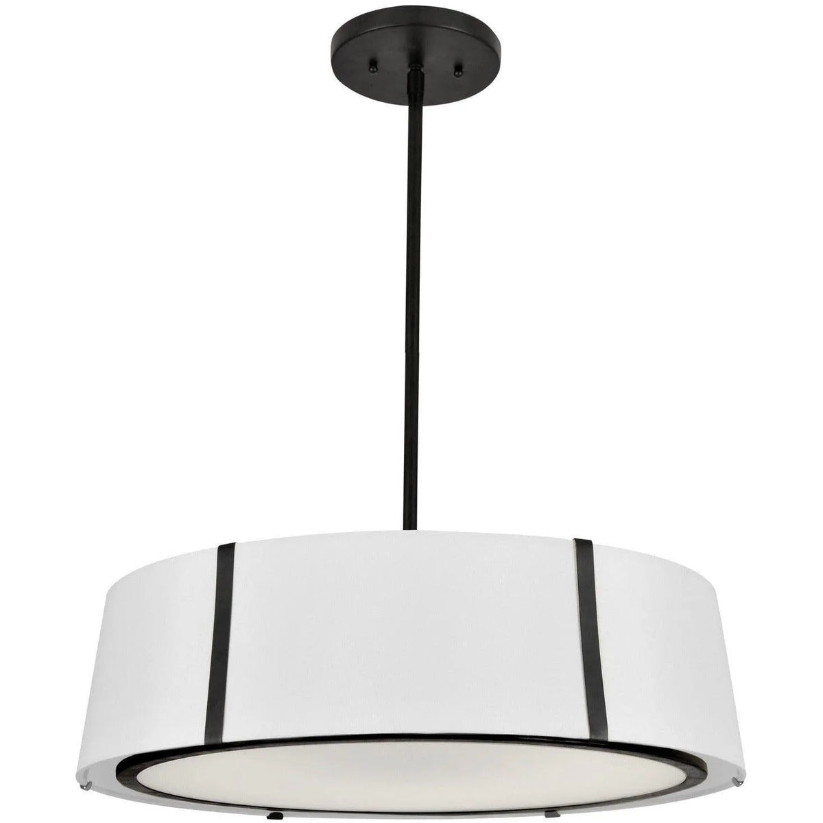 Crystorama - Fulton Six Light Chandelier - FUL-907-BK | Montreal Lighting & Hardware