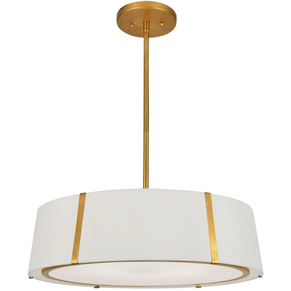 Crystorama - Fulton Six Light Chandelier - FUL-907-GA | Montreal Lighting & Hardware