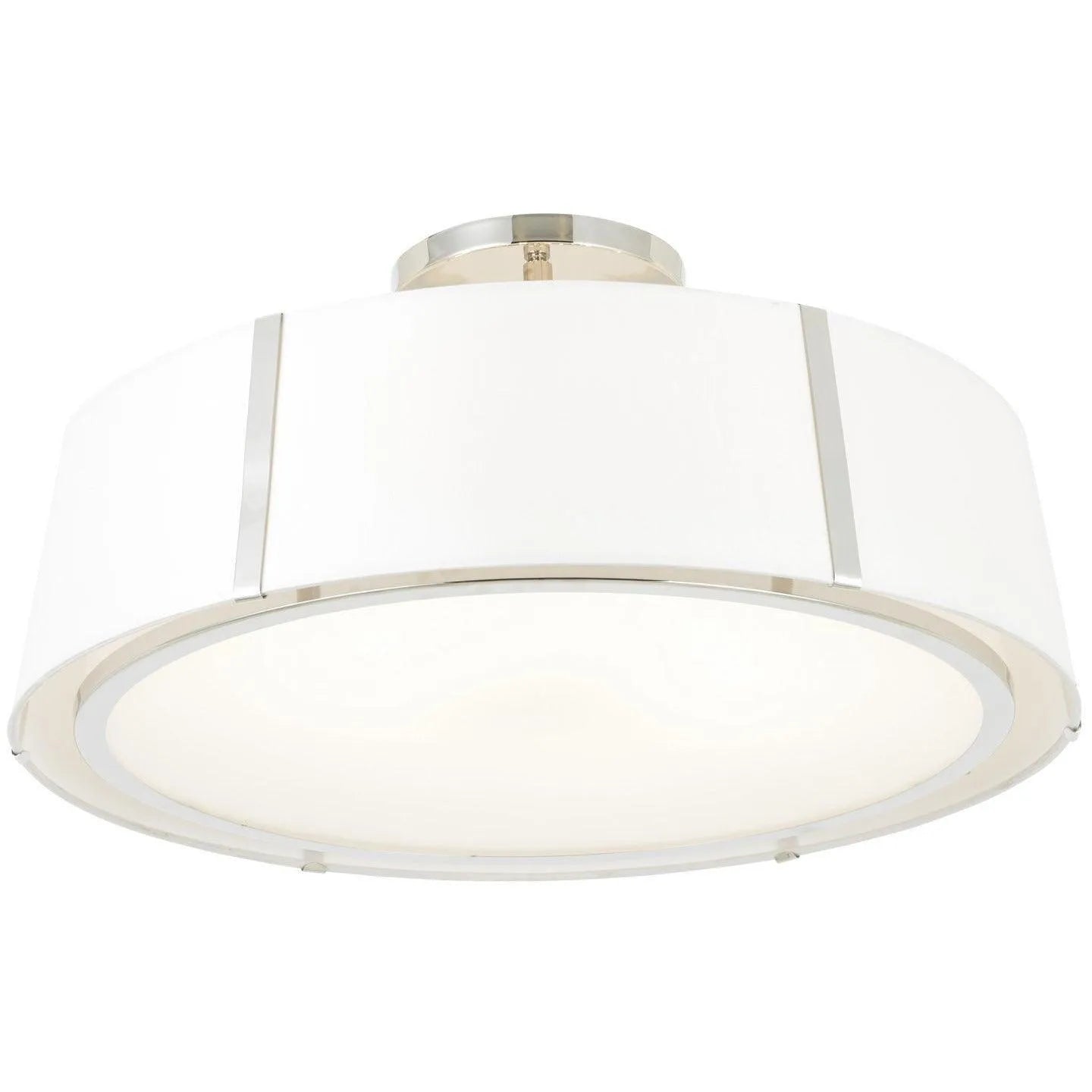 Crystorama - Fulton Six Light Chandelier - FUL-907-PN_CEILING | Montreal Lighting & Hardware