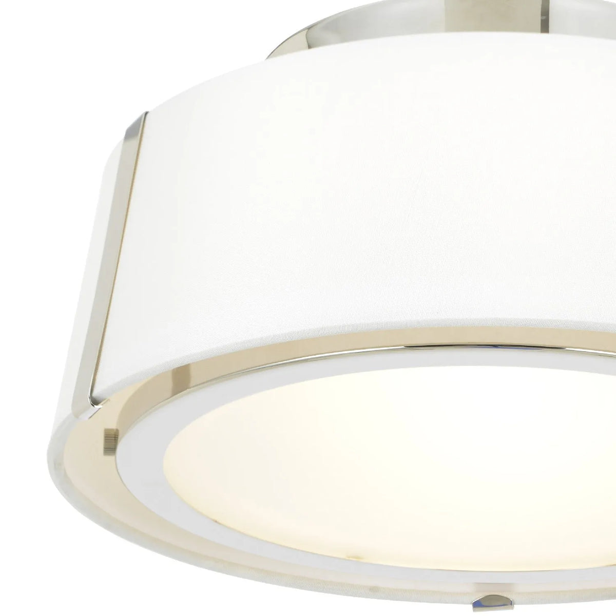 Crystorama - Fulton Two Light Ceiling Mount - FUL-903-BK | Montreal Lighting & Hardware