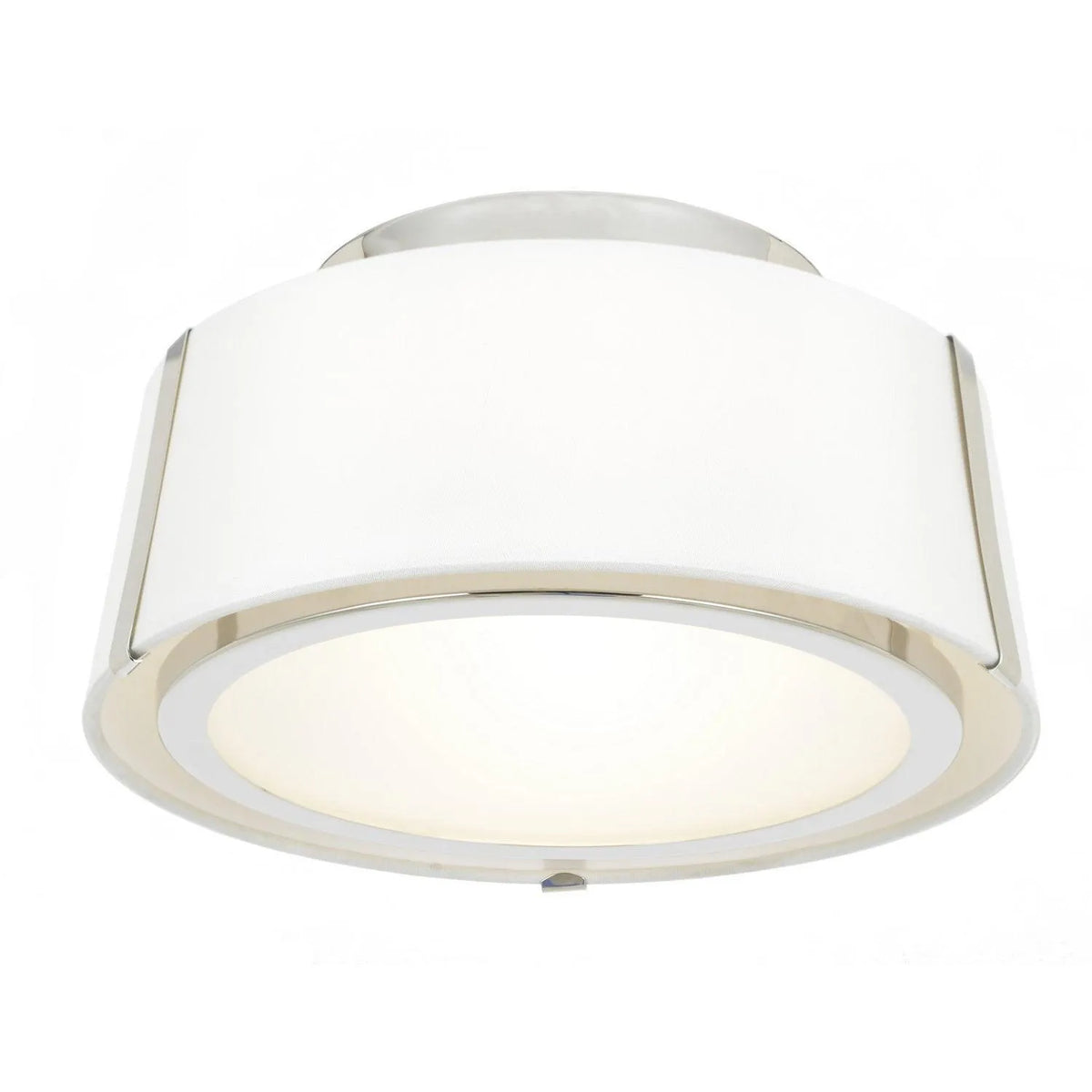 Crystorama - Fulton Two Light Ceiling Mount - FUL-903-PN | Montreal Lighting & Hardware