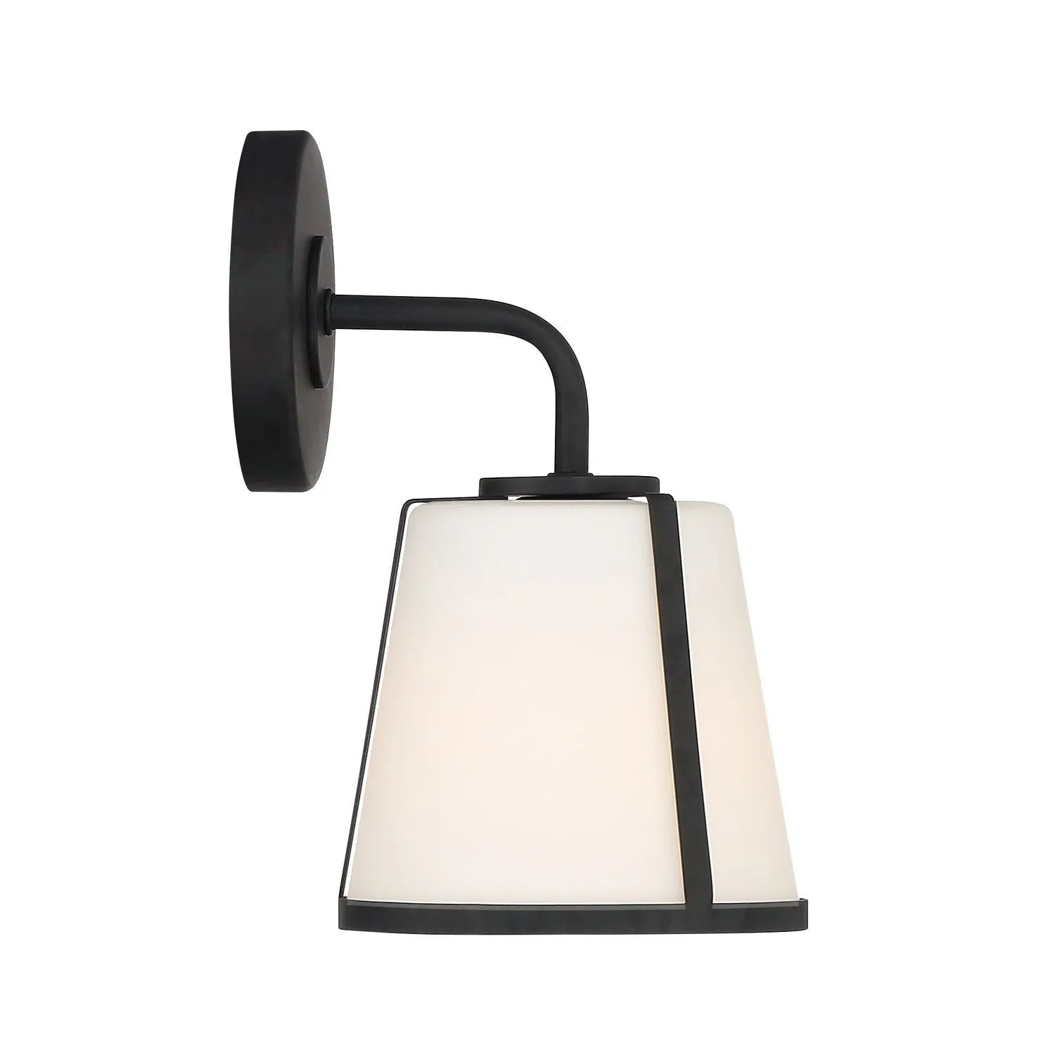 Crystorama - Fulton Wall Mount - FUL-911-BK | Montreal Lighting & Hardware