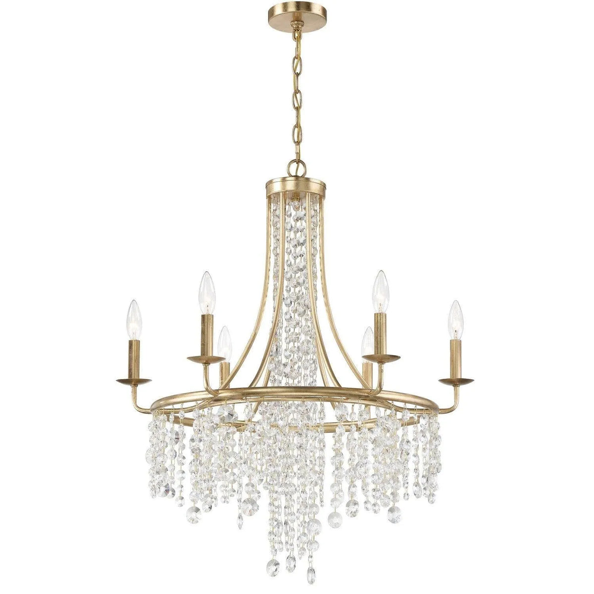 Crystorama - Gabrielle Chandelier - GAB-B7306-GA | Montreal Lighting & Hardware