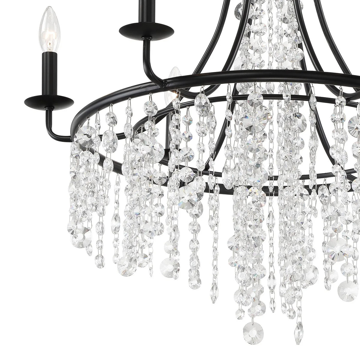 Crystorama - Gabrielle Chandelier - GAB-B7312-GA | Montreal Lighting & Hardware