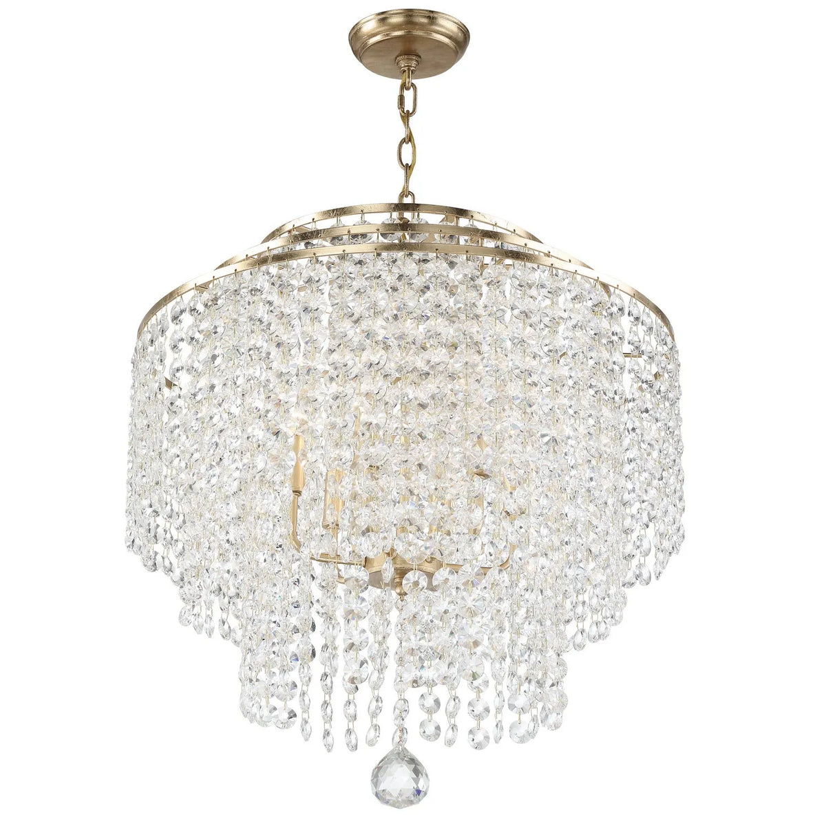 Crystorama - Gabrielle Chandelier - GAB-B7312-GA | Montreal Lighting & Hardware