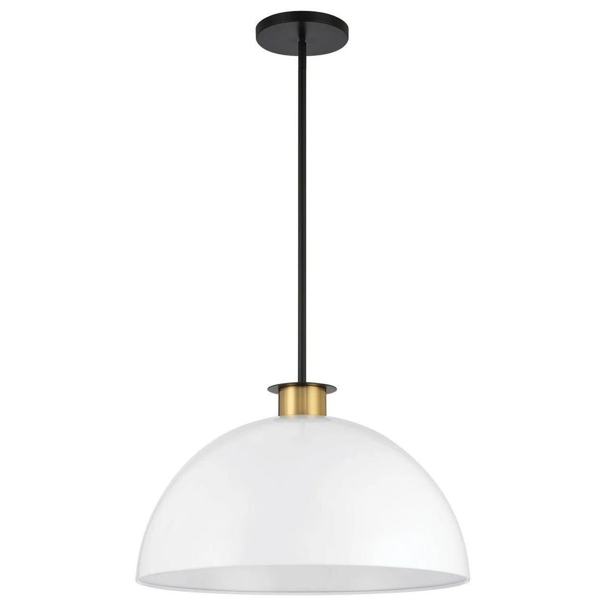 Crystorama - Gigi Pendant - GIG-815-BK-AG | Montreal Lighting & Hardware