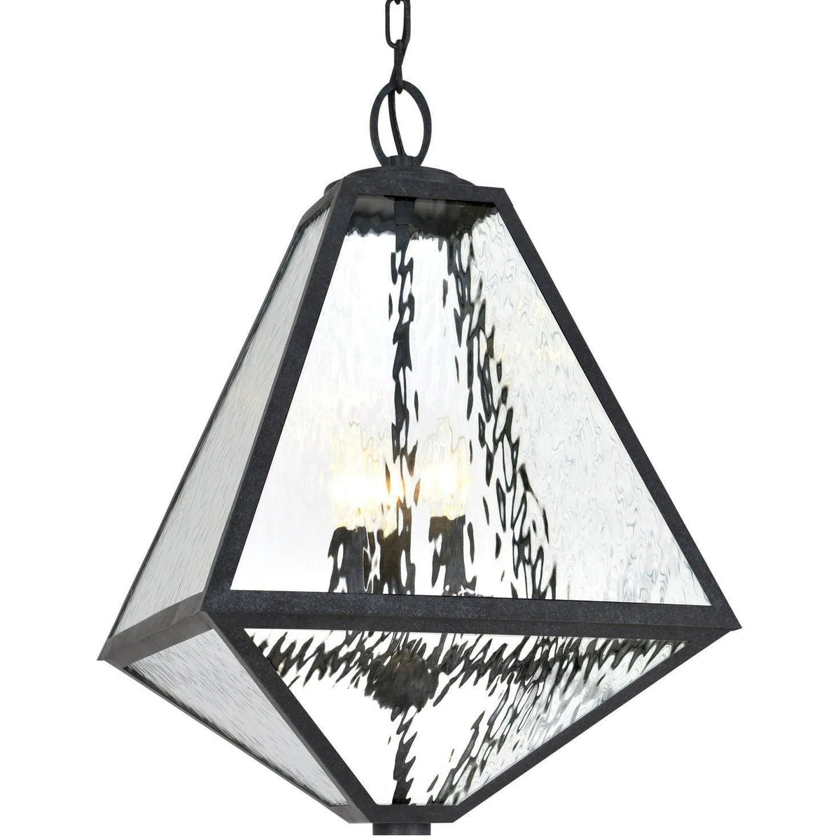 Crystorama - Glacier Three Light Outdoor Chandelier - GLA-9705-WT-BC | Montreal Lighting & Hardware