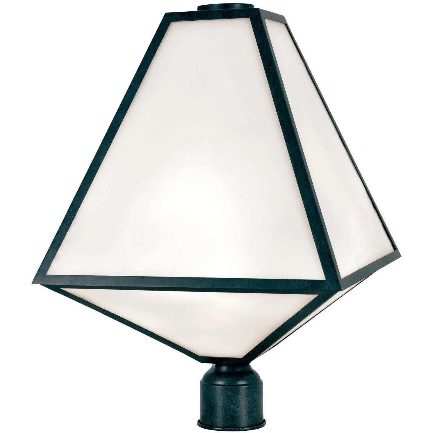 Crystorama - Glacier Three Light Outdoor Lantern Post - GLA-9709-OP-BC | Montreal Lighting & Hardware