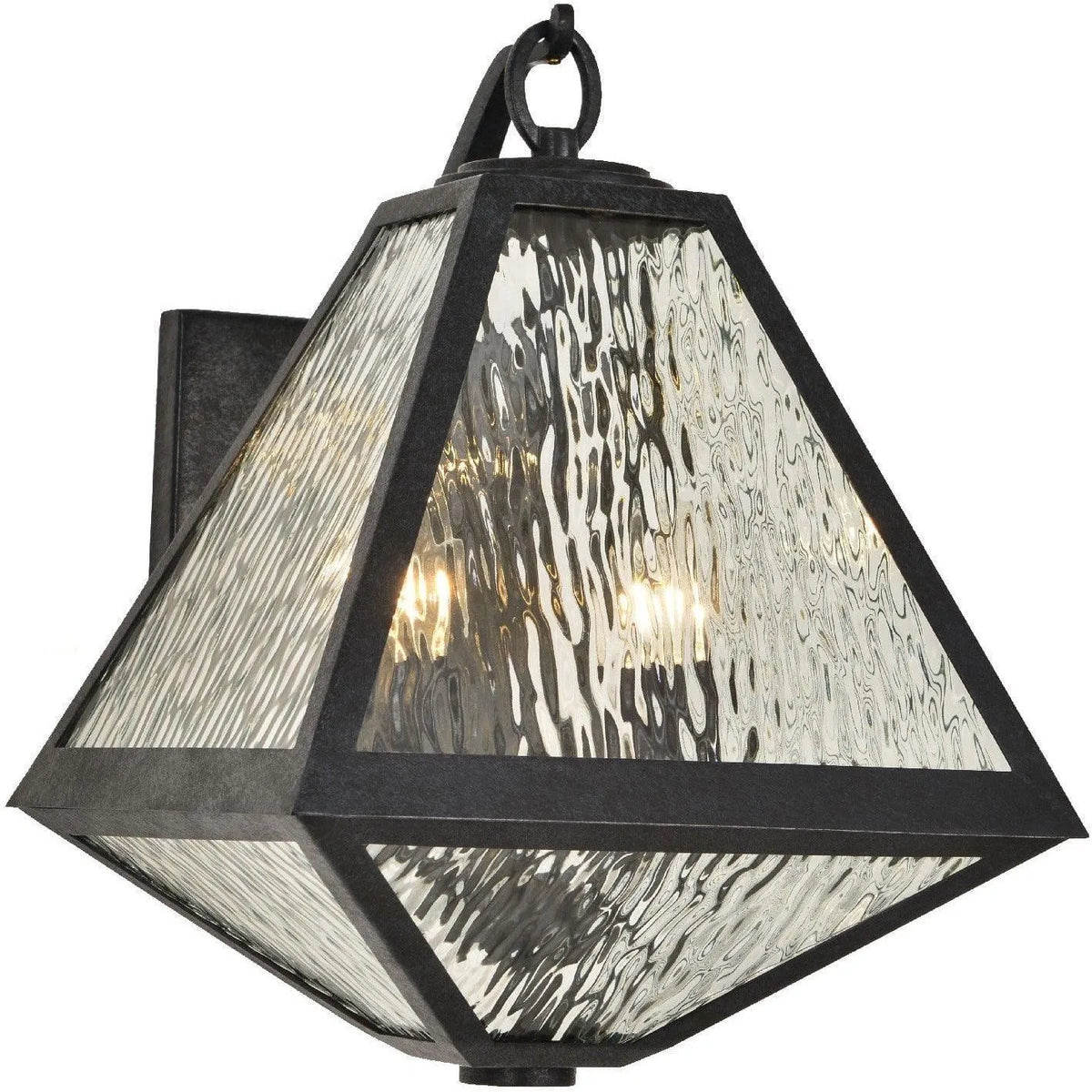 Crystorama - Glacier Two Light Outdoor Wall Mount - GLA-9722-WT-BC | Montreal Lighting & Hardware