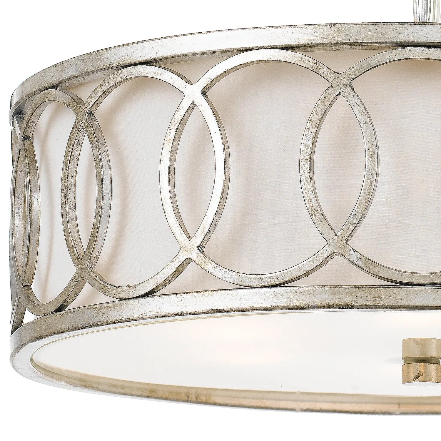 Crystorama - Graham Six Light Chandelier - 287-SA | Montreal Lighting & Hardware