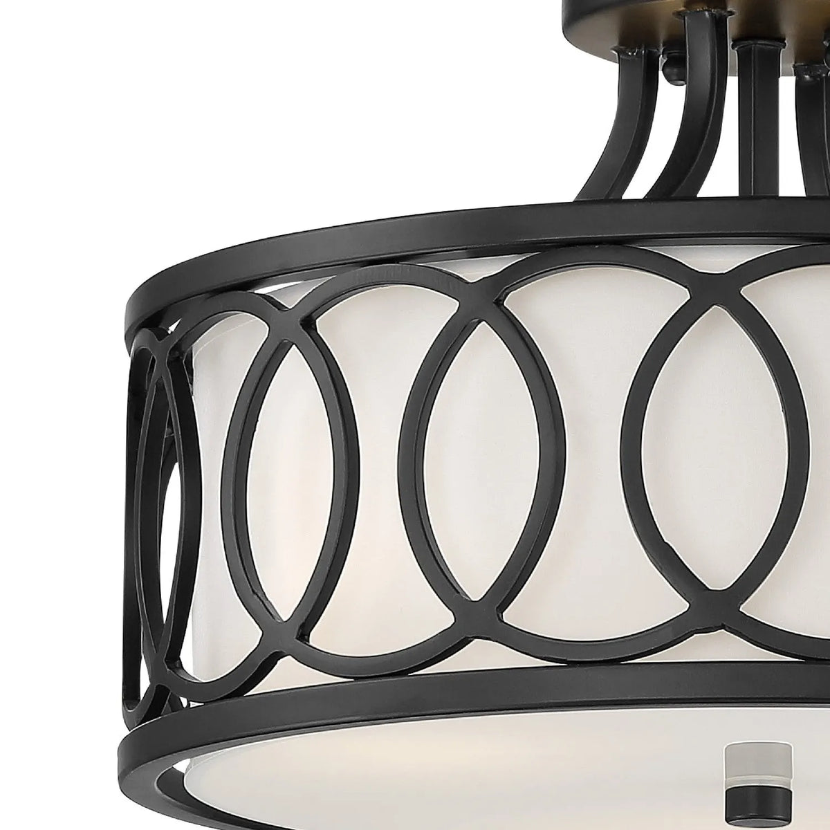 Crystorama - Graham Three Light Ceiling Mount - 285-GA | Montreal Lighting & Hardware