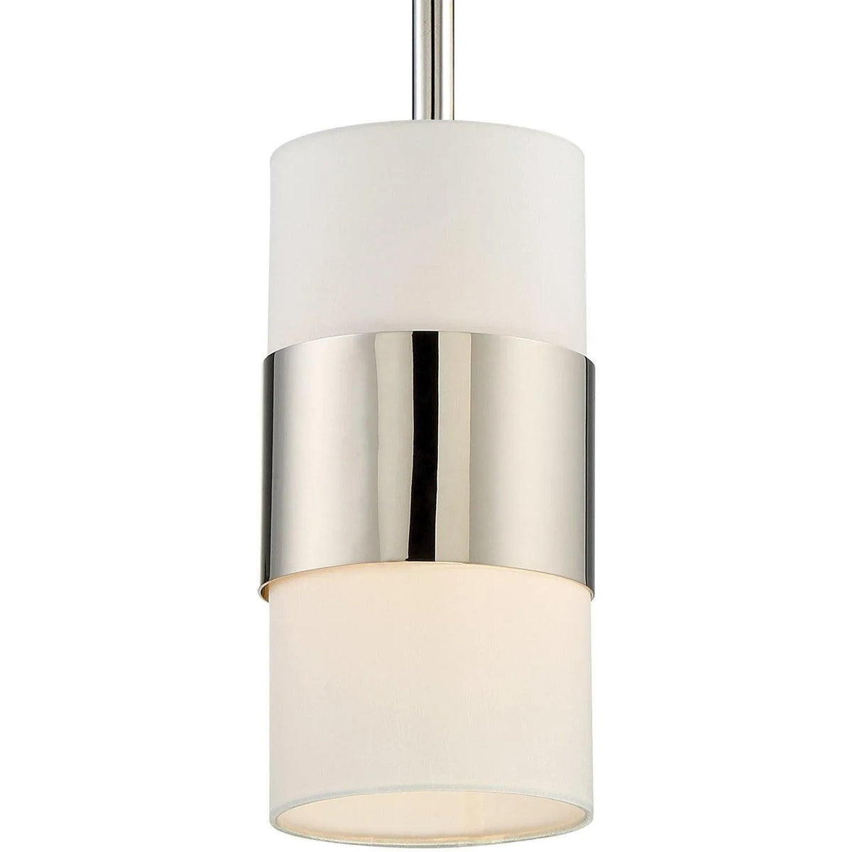 Crystorama - Grayson One Light Pendant - 290-PN | Montreal Lighting & Hardware