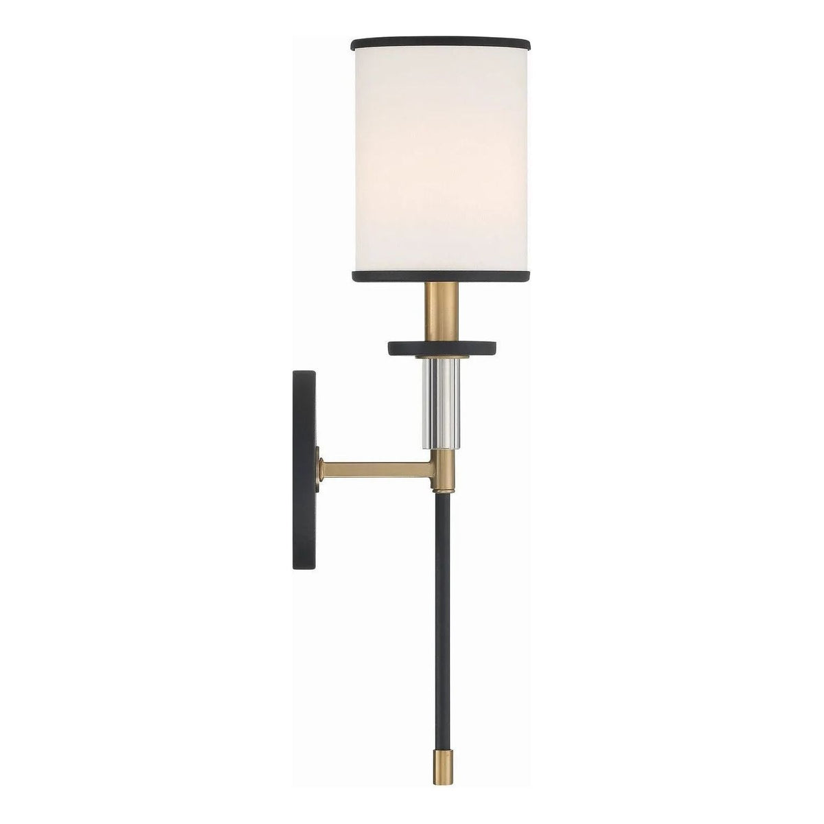 Crystorama - Hatfield Wall Mount - HAT-471-BF-VG | Montreal Lighting & Hardware