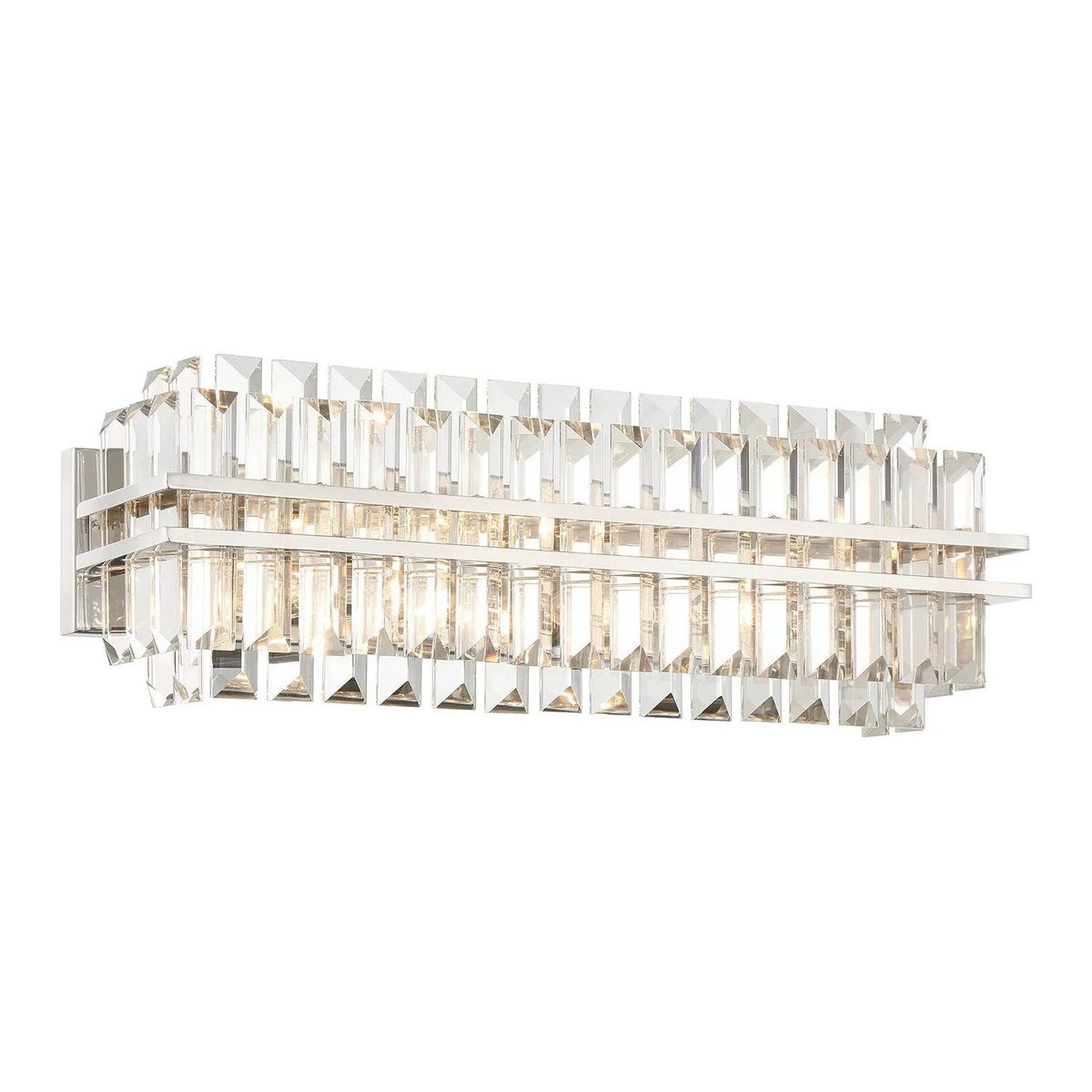 Crystorama - Hayes Bath Vanity - HAY-1413-PN | Montreal Lighting & Hardware