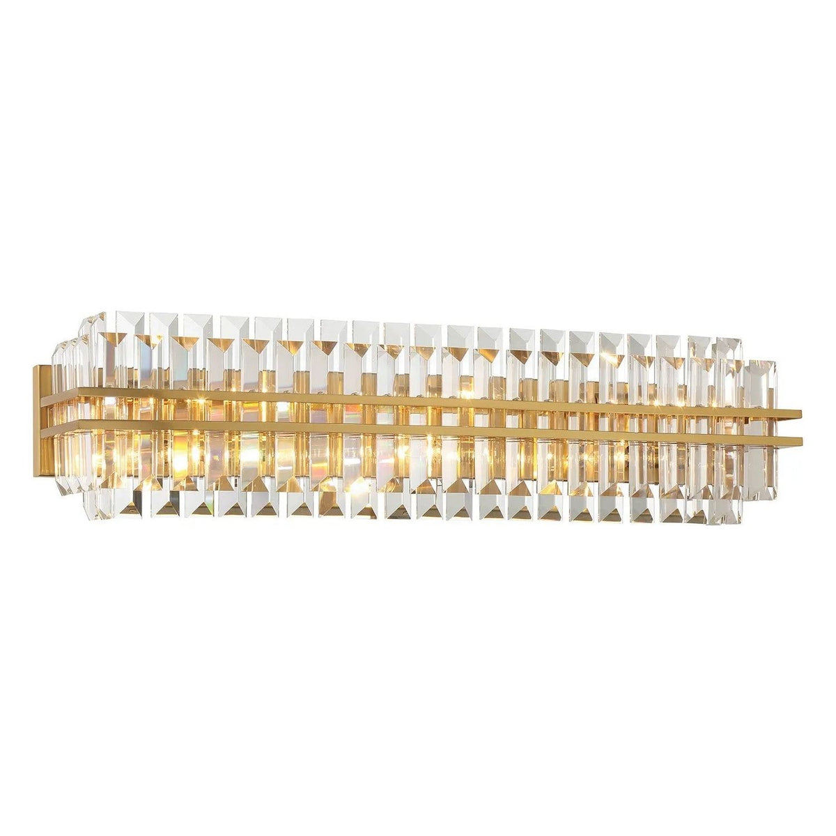 Crystorama - Hayes Bath Vanity - HAY-1415-AG | Montreal Lighting & Hardware