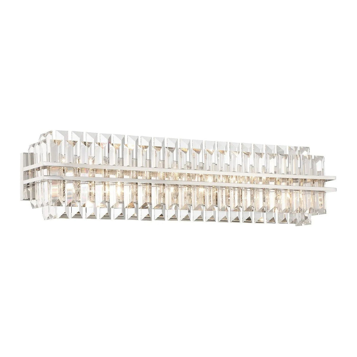 Crystorama - Hayes Bath Vanity - HAY-1415-PN | Montreal Lighting & Hardware