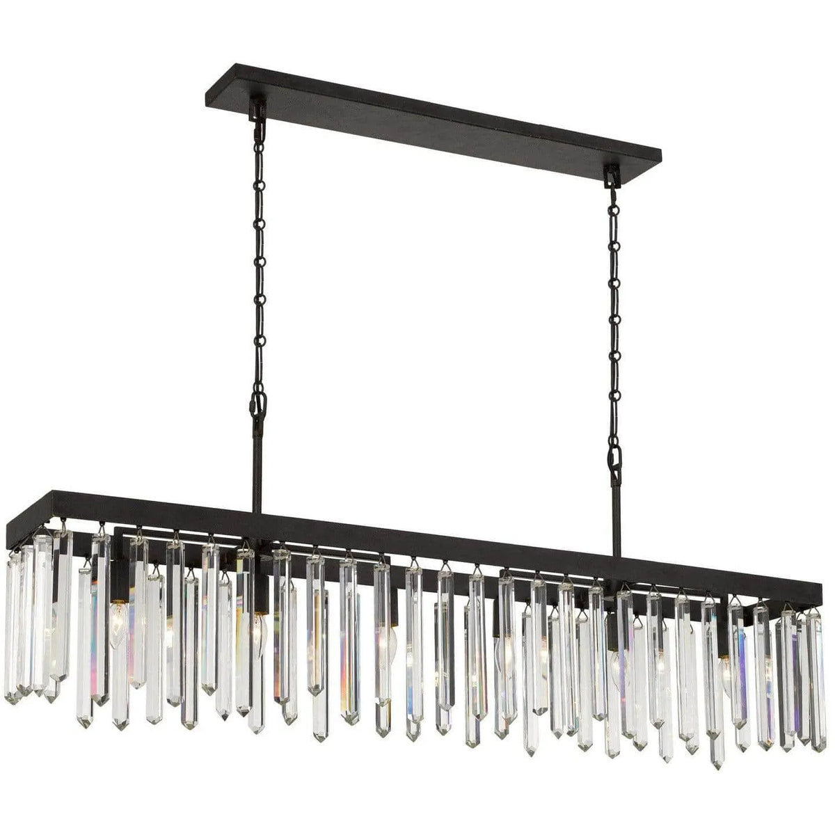 Crystorama - Hollis Six Light Chandelier - 8407-FB | Montreal Lighting & Hardware