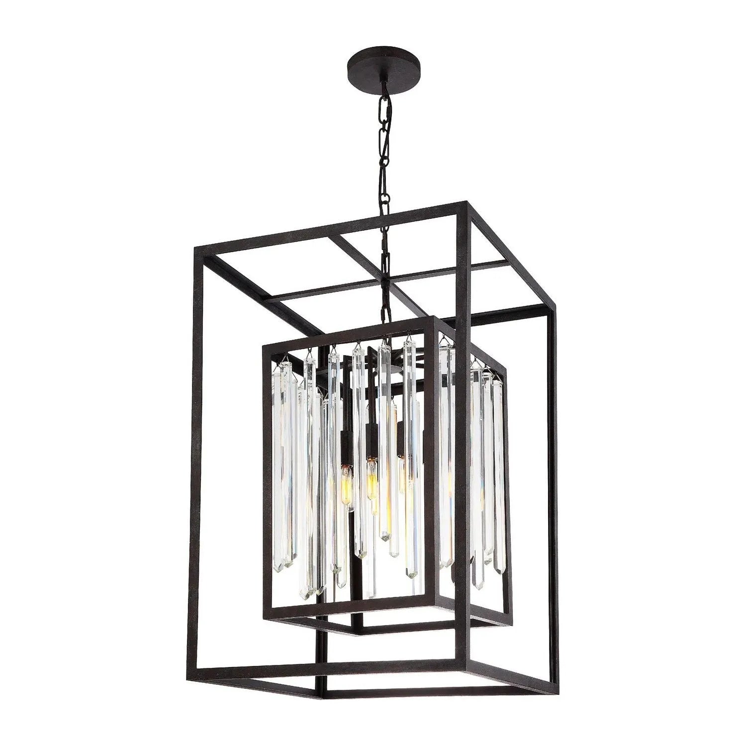 Crystorama - Hollis Six Light Chandelier - 8409-FB | Montreal Lighting & Hardware