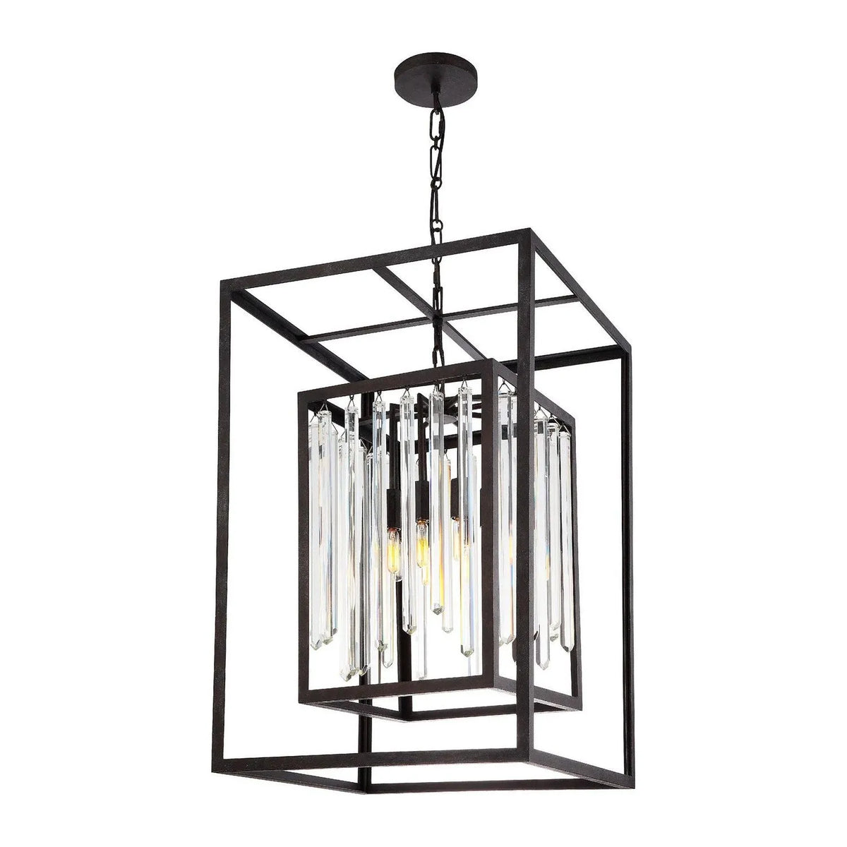 Crystorama - Hollis Six Light Chandelier - 8409-FB | Montreal Lighting & Hardware