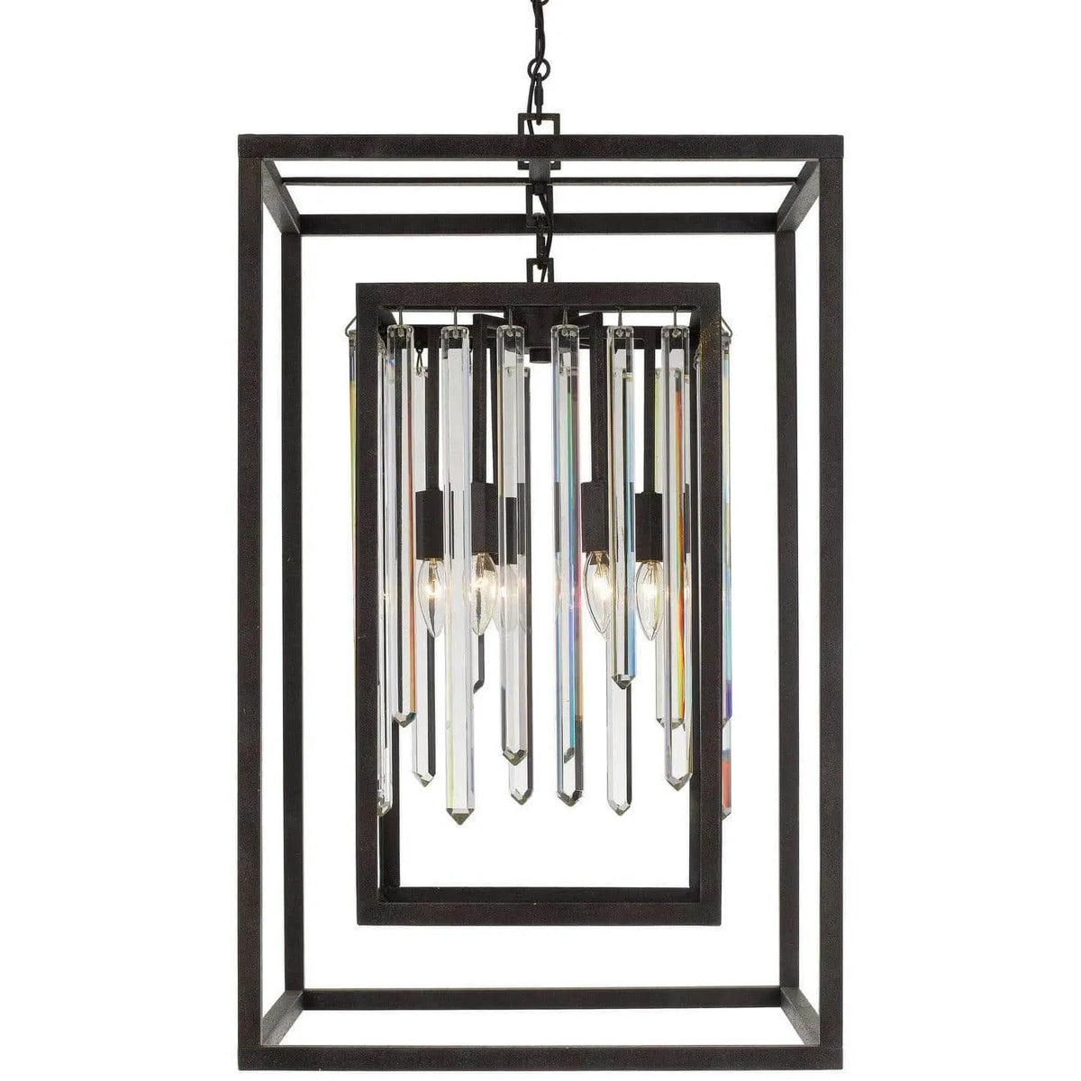 Crystorama - Hollis Six Light Chandelier - 8409-FB | Montreal Lighting & Hardware