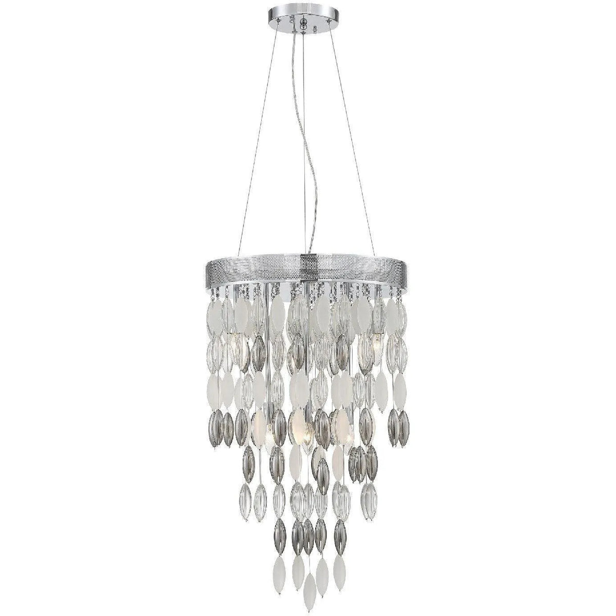 Crystorama - Hudson Six Light Chandelier - HUD-A2216-CH | Montreal Lighting & Hardware