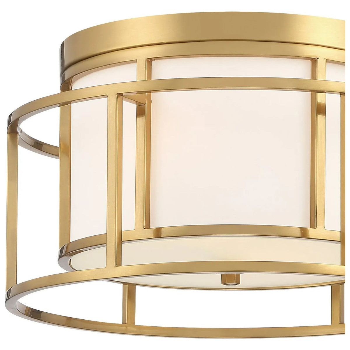 Crystorama - Hulton Two Light Ceiling Mount - 9590-LG | Montreal Lighting & Hardware