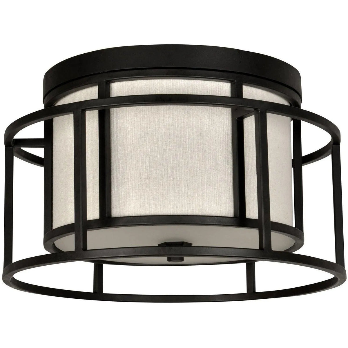 Crystorama - Hulton Two Light Ceiling Mount - 9590-MK | Montreal Lighting & Hardware