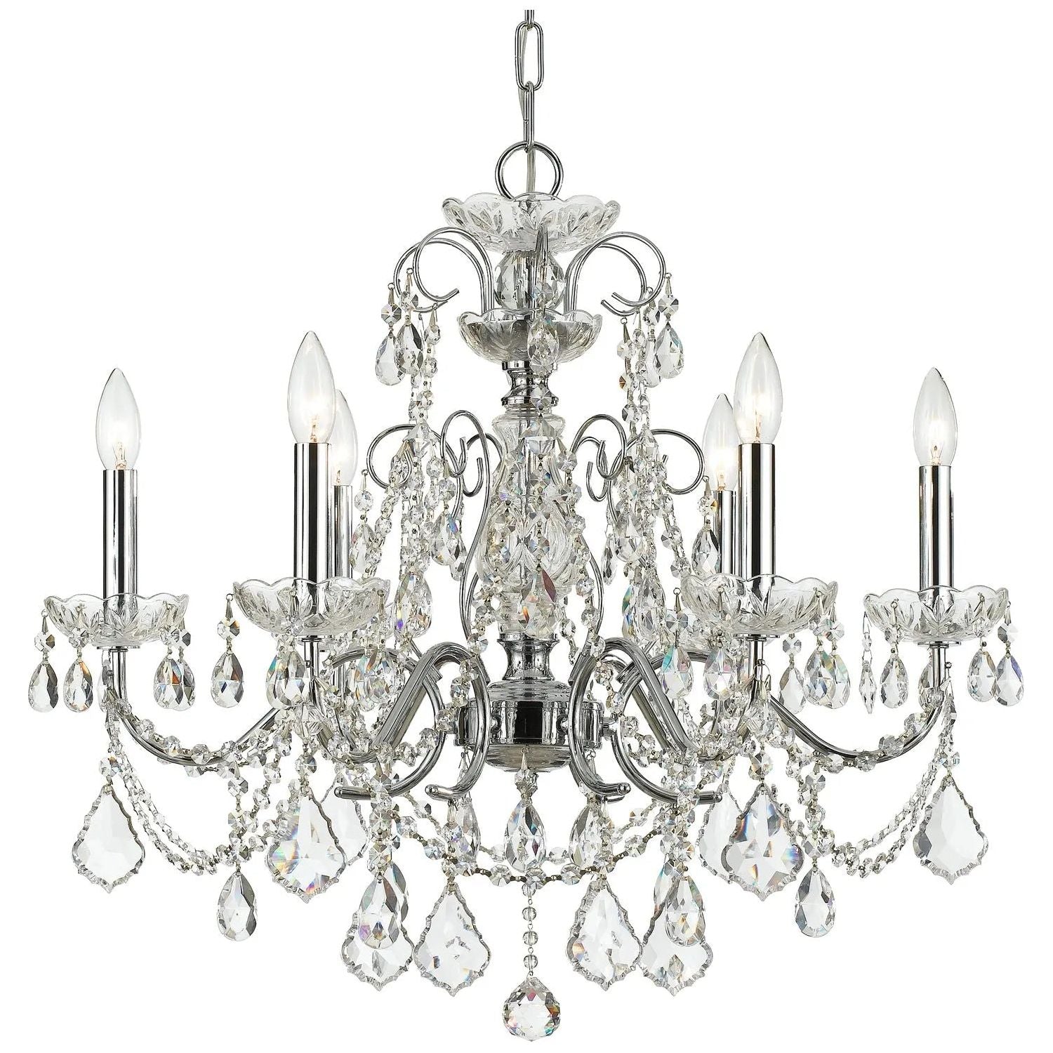 Crystorama - Imperial Chandelier - 3226-CH-CL-I | Montreal Lighting & Hardware