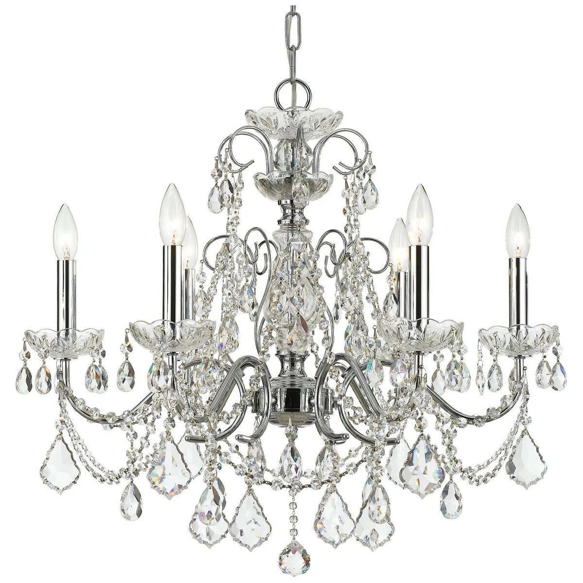 Crystorama - Imperial Chandelier - 3226-CH-CL-I | Montreal Lighting & Hardware